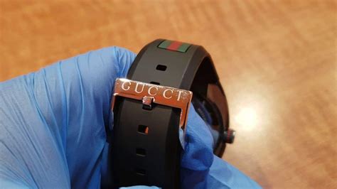 fake gucci watch face nylon strap|Gucci watch verification.